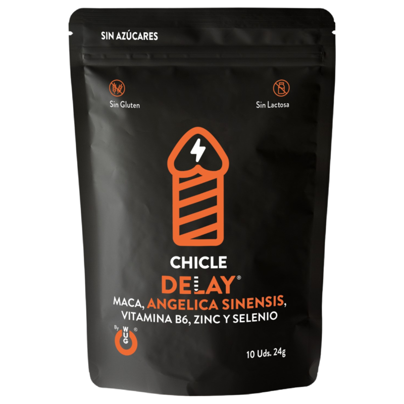  DELAY CHICLE RETARDANTE EYACULACIÓN 10 UNIDADES