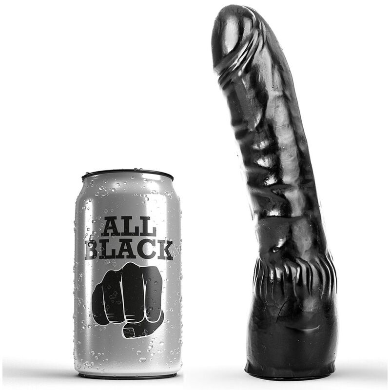  DILDO NEGRO REALISTA 20 CM