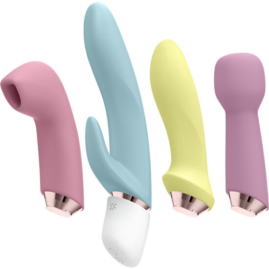 PACK "MARVELOUS FOUR" VIBRADORES Y SUCCIONADORES SATISFYER
