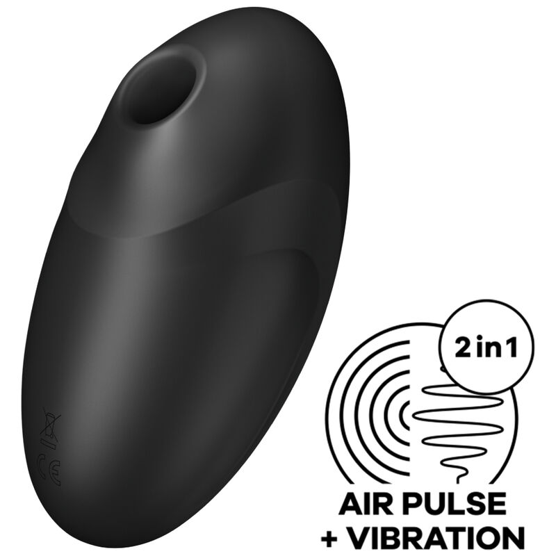 VULVA LOVER 3 ESTIMULADOR Y VIBRADOR NEGRO