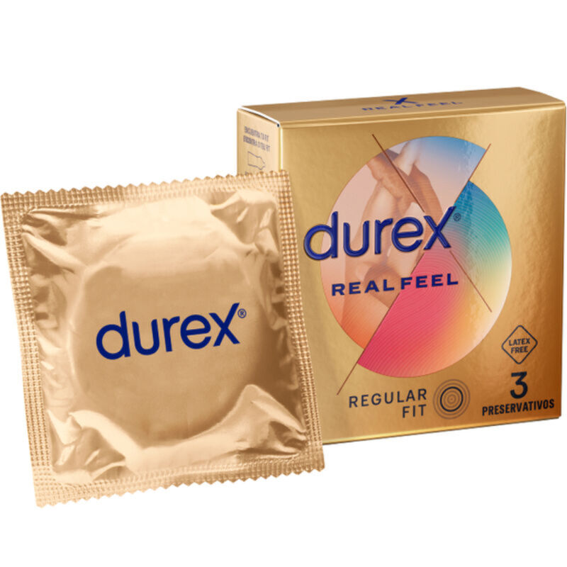  REAL FEEL PRESERVATIVOS 3 UNIDADES
