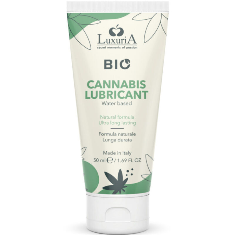  LUXURIA  BIO LUBRICANTE CANNABIS BASE AGUA 50 ML