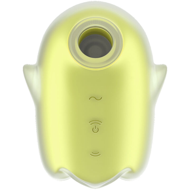  GLOWING GHOST AIR PULSE & VIBRADOR AMARILLO
