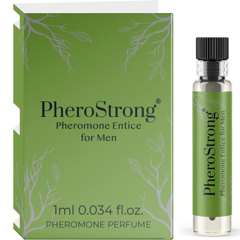  PERFUME CON FEROMONAS ENTICE PARA HOMBRE 1 ML