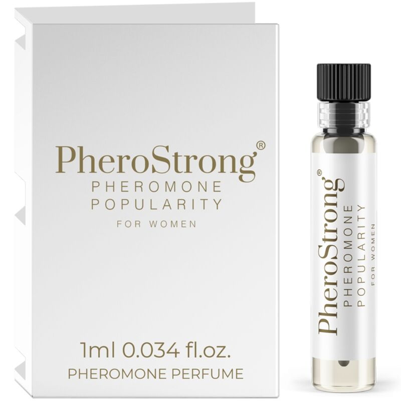  PERFUME CON FEROMONAS POPULARITY PARA MUJER 1 ML