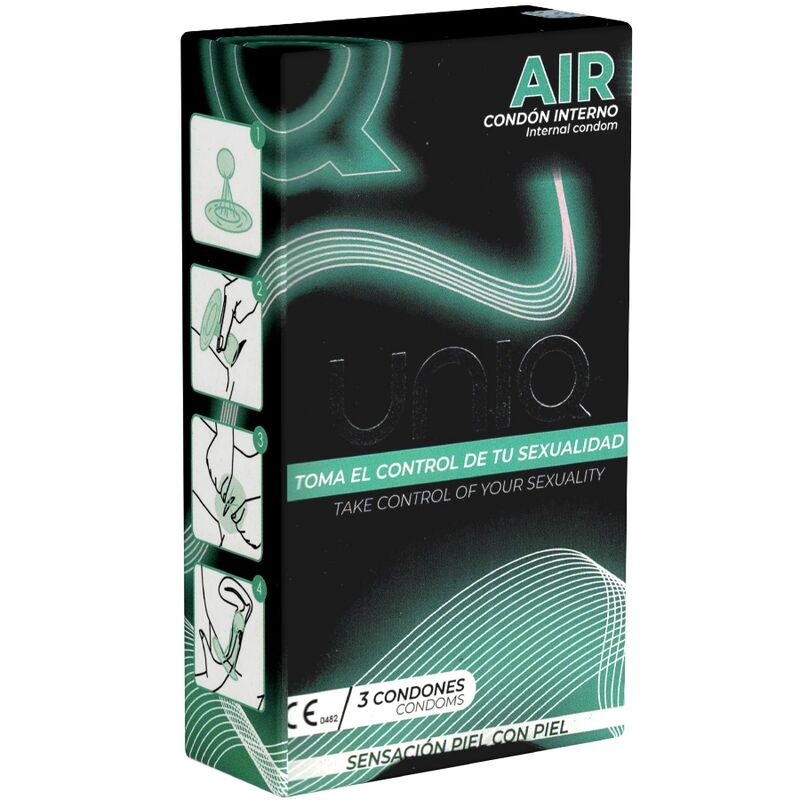  AIR PRESERVATIVO FEMENINO SIN LATEX 3 UNIDADES