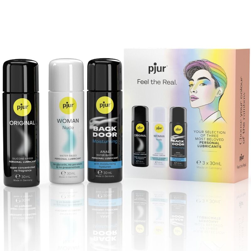  PRIDE SET PREMIUM LUBRICANTES 3 X 30 ML