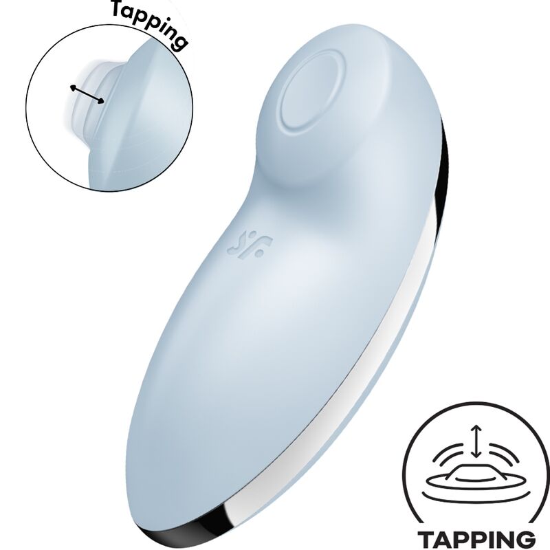  TAP & CLIMAX 2 VIBRADOR & ESTIMULADOR AZUL