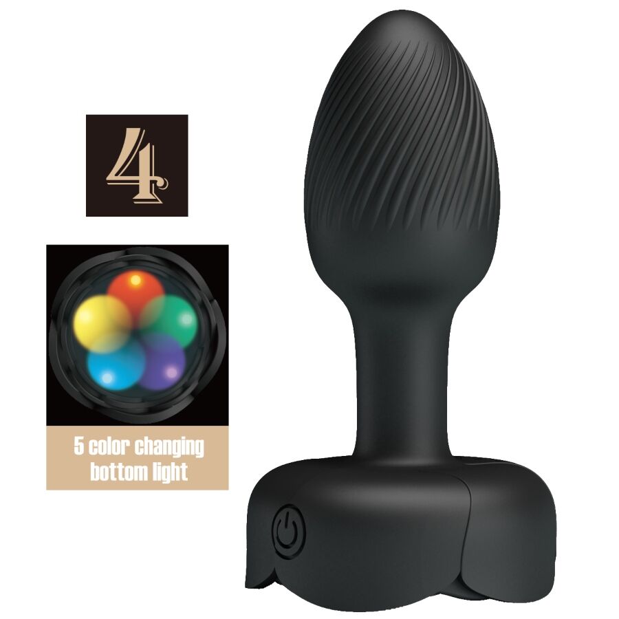 PLUG ANAL CON LUZ LED - VARIAN 10.8 CM - Variation 4