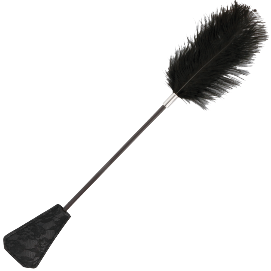  FUSTA CON PLUMA LOVE NEGRO 56 CM