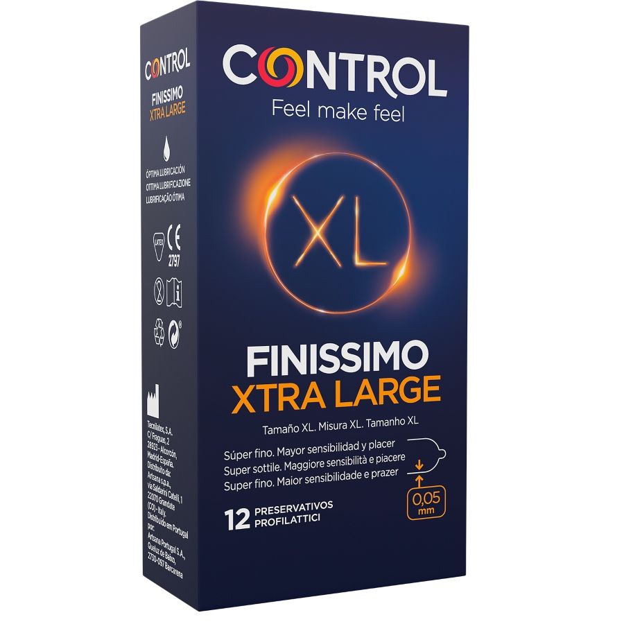  FINISSIMO XL PRESERVATIVOS 12 UNIDADES