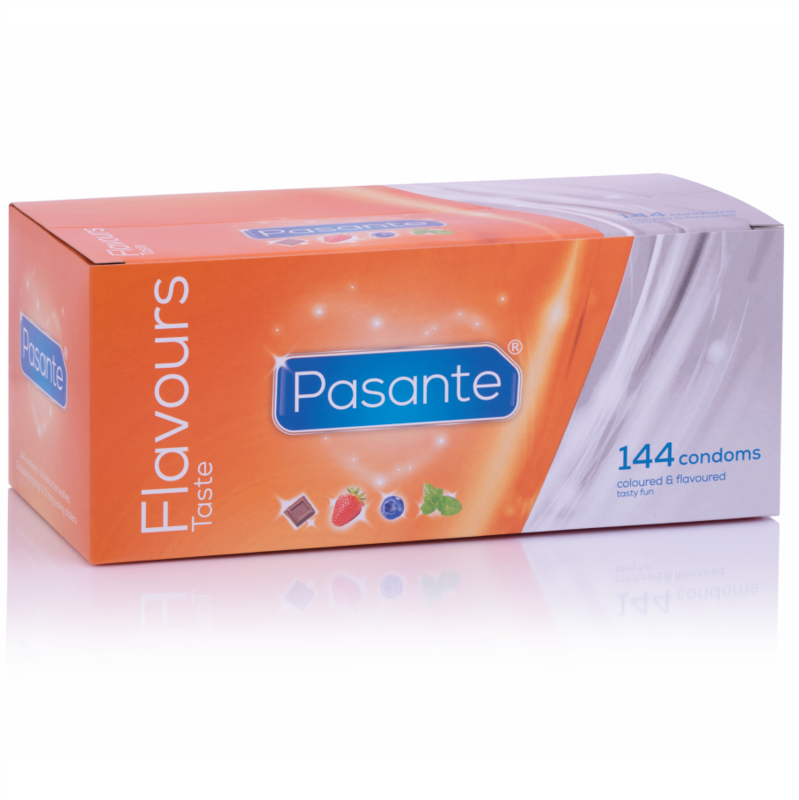  PRESERVATIVOS SABORES 144 UNIDADES