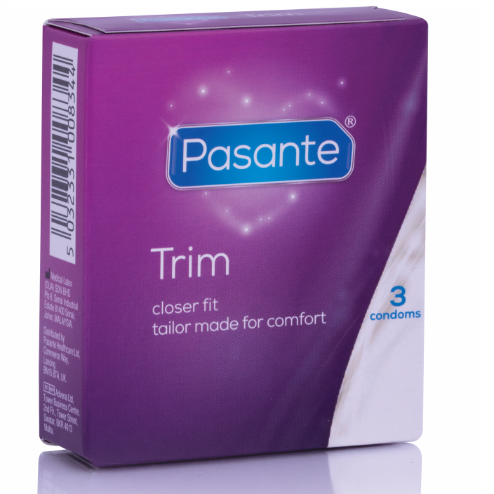  PRESERVATIVOS TRIM MS DELGADO 3 UNIDADES