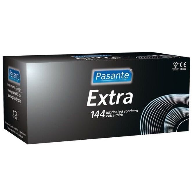  EXTRA PRESERVATIVO GRUESOS 144 UNIDADES